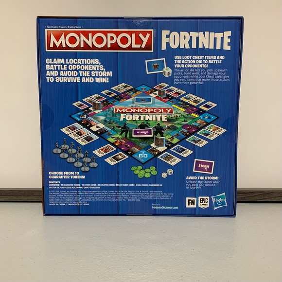 Monopoly®: Fortnite Collector’s Edition Board Game-New - Picture 2 of 9